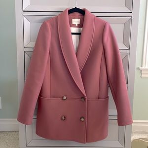 **SOLD** Sezane James coat in Rosewood sz 36/ us 4
